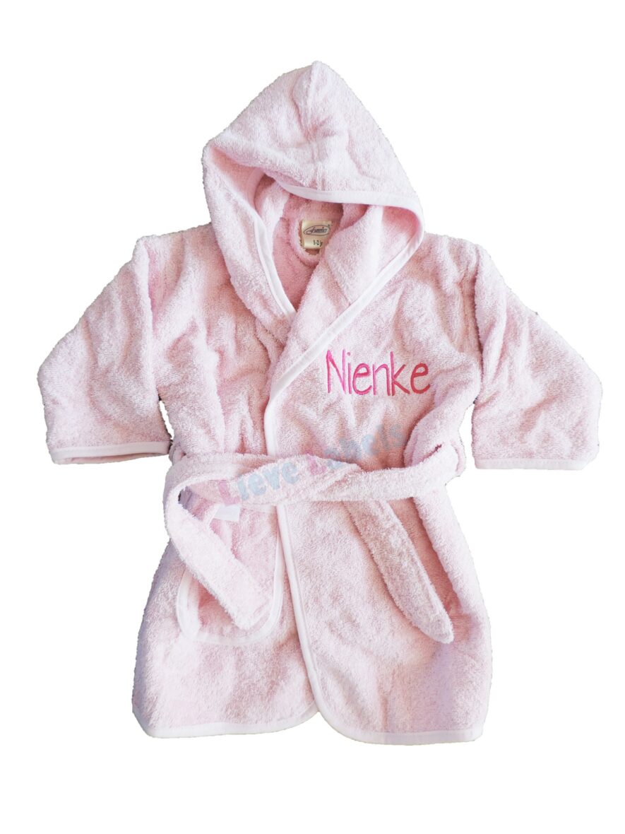 Badjas babyroze