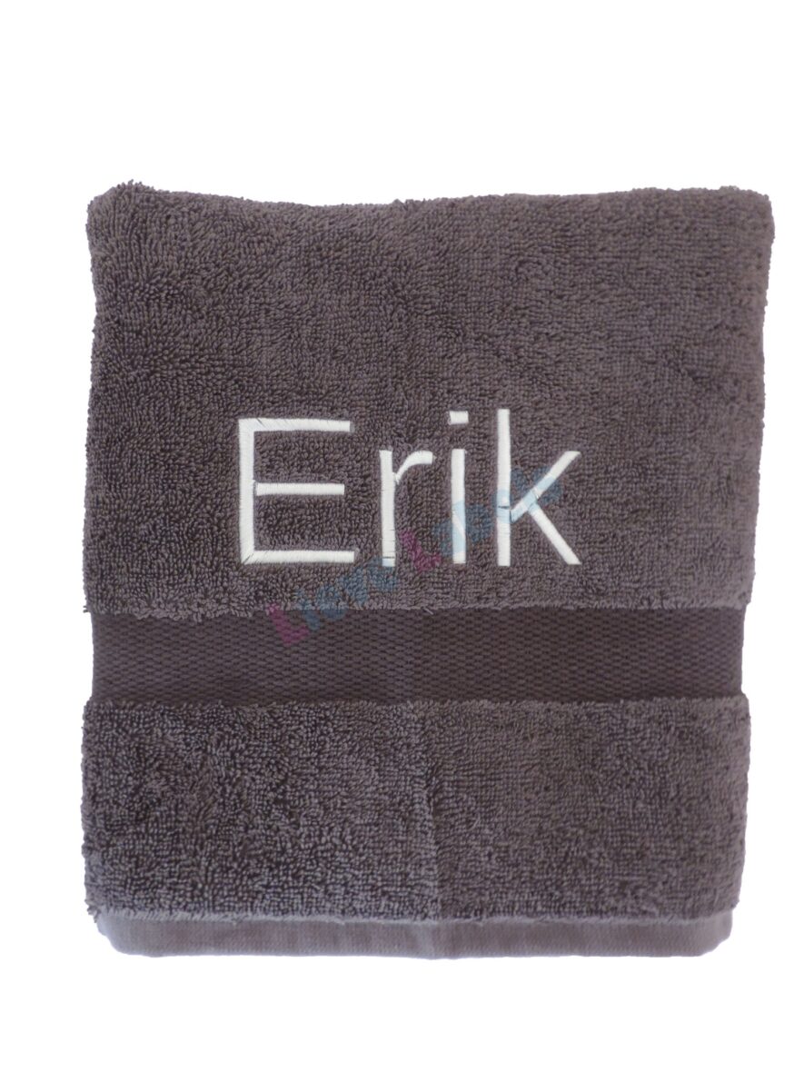 Handdoek antraciet