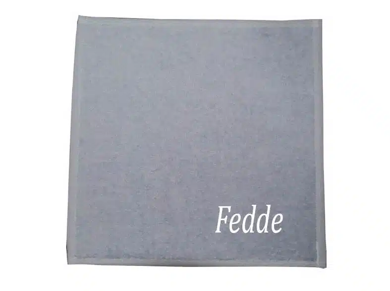 Spuugdoekje grijs