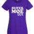 Shirt supermoeder paars