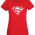 Shirt supermama rood