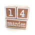 mijlpaalblokken wit