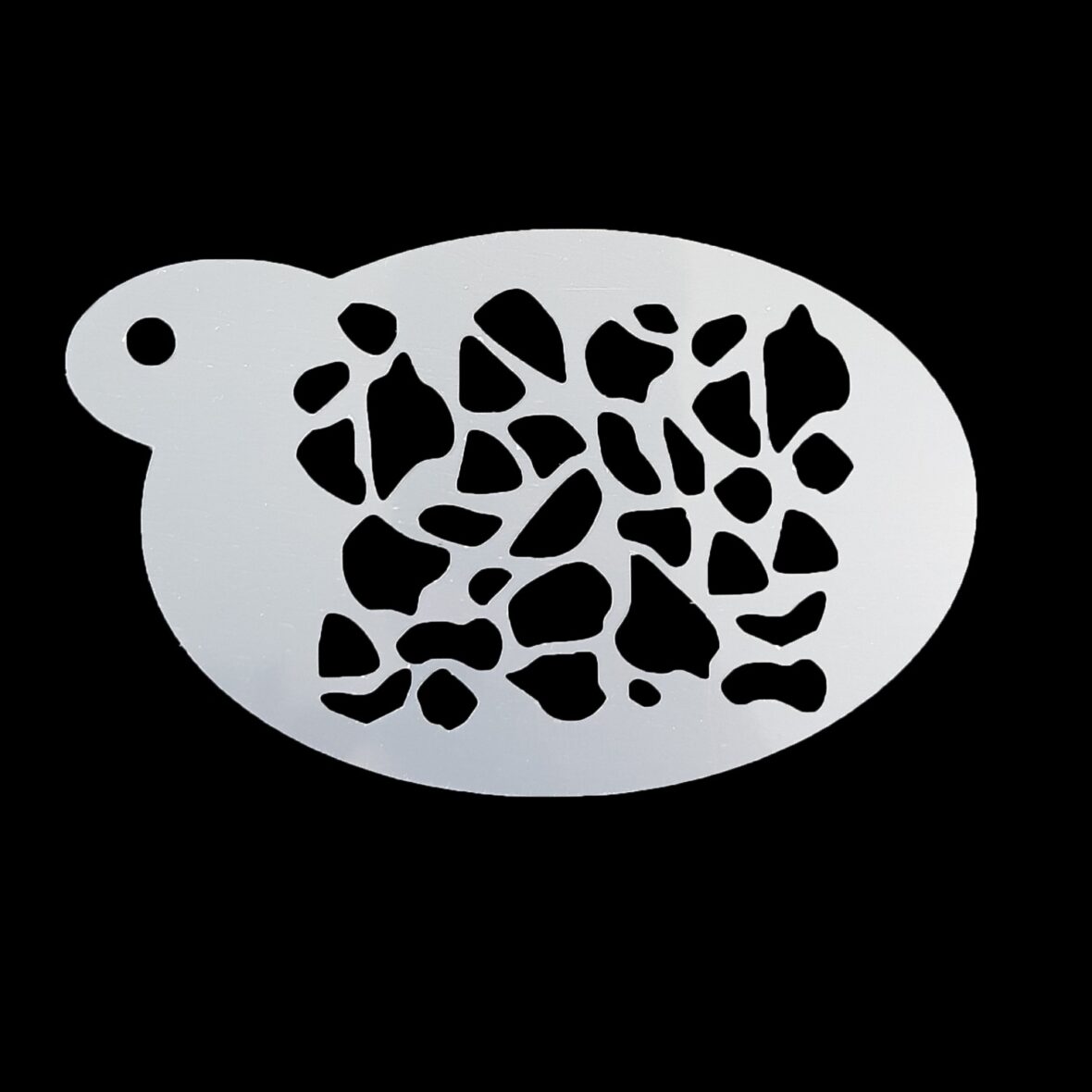Schmink sjabloon – Giraf print