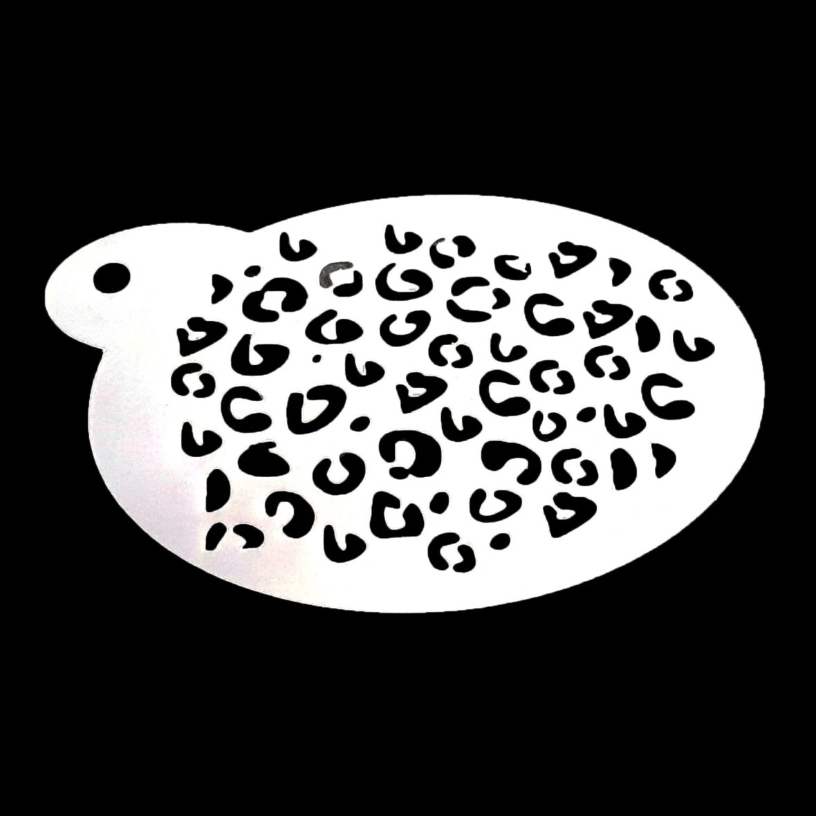 Schmink sjabloon – Panter print