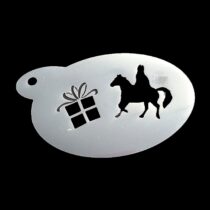 Schmink sjabloon - Sinterklaas