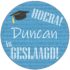 Raamsticker - Geslaagd