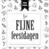 Cadeaublik - Fijne feestdagen