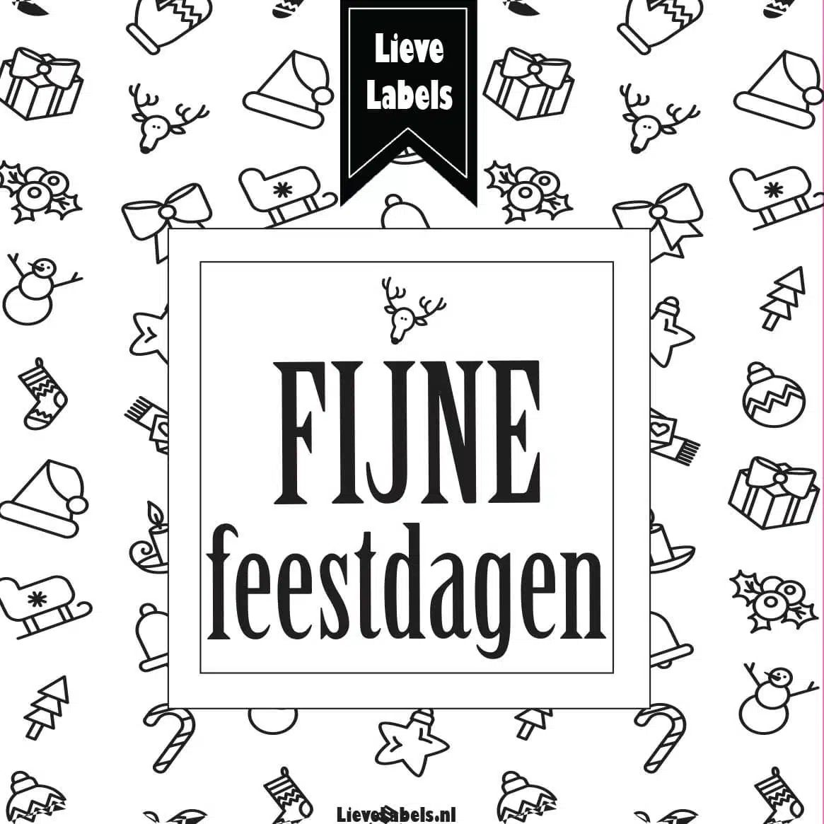 WijnetiketFijneFeestdagenBlack-Whiteklein