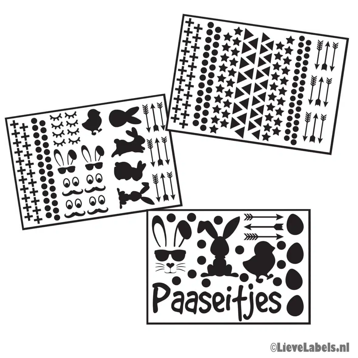 DIY Stickers Pasen