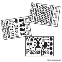 DIY Stickers Pasen