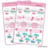 Naamstickers - Flamingo