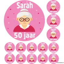 Stickerset - Sarah