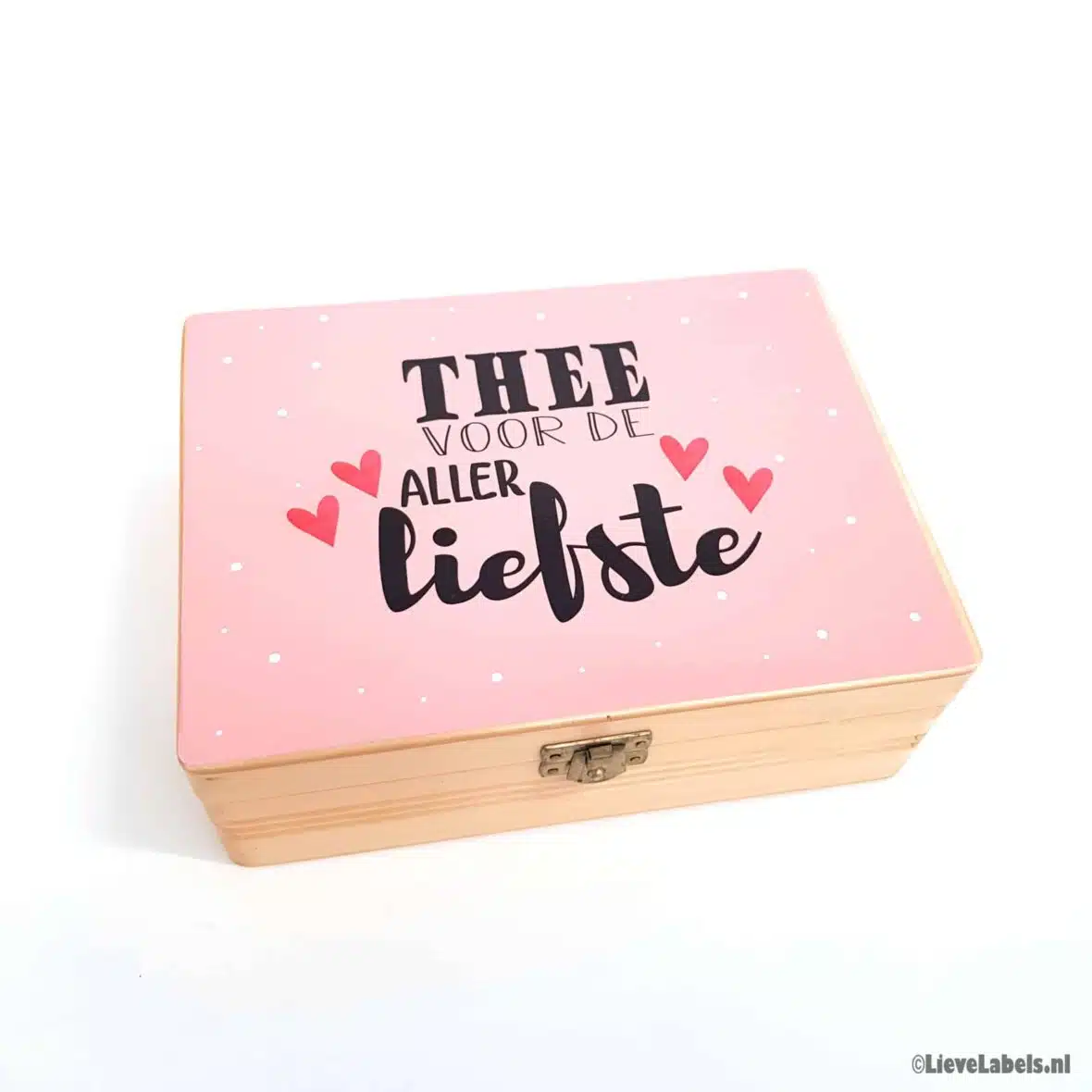 Theedoos roze