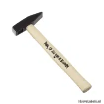 Sticker - Op jou kan ik bouwen!