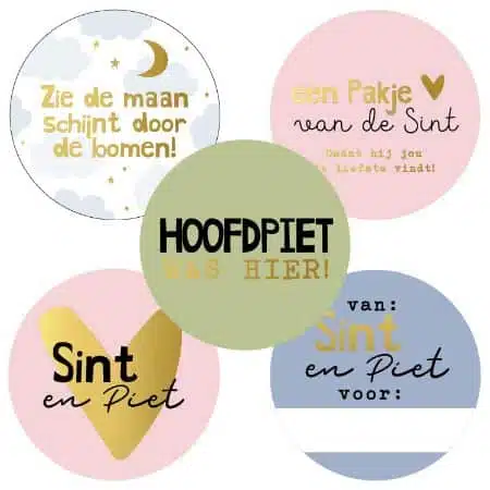 Stickers – Zie de maan schijnt | 10 stuks