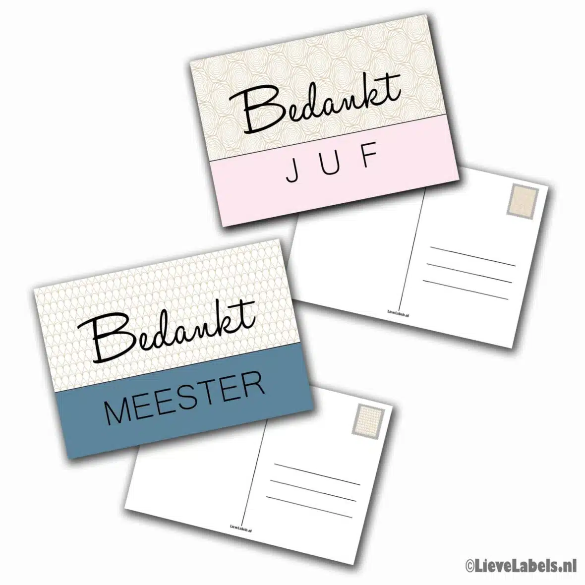 Kaarten Bedankt