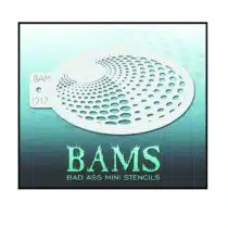 Bad Ass BAM stencil 1217