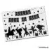 Raamsticker Sinterklaas - herbruikbaar
