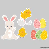 Stickers Pasen