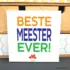 Tegeltje - Beste meester