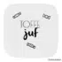 Bordje - Toffe Juf