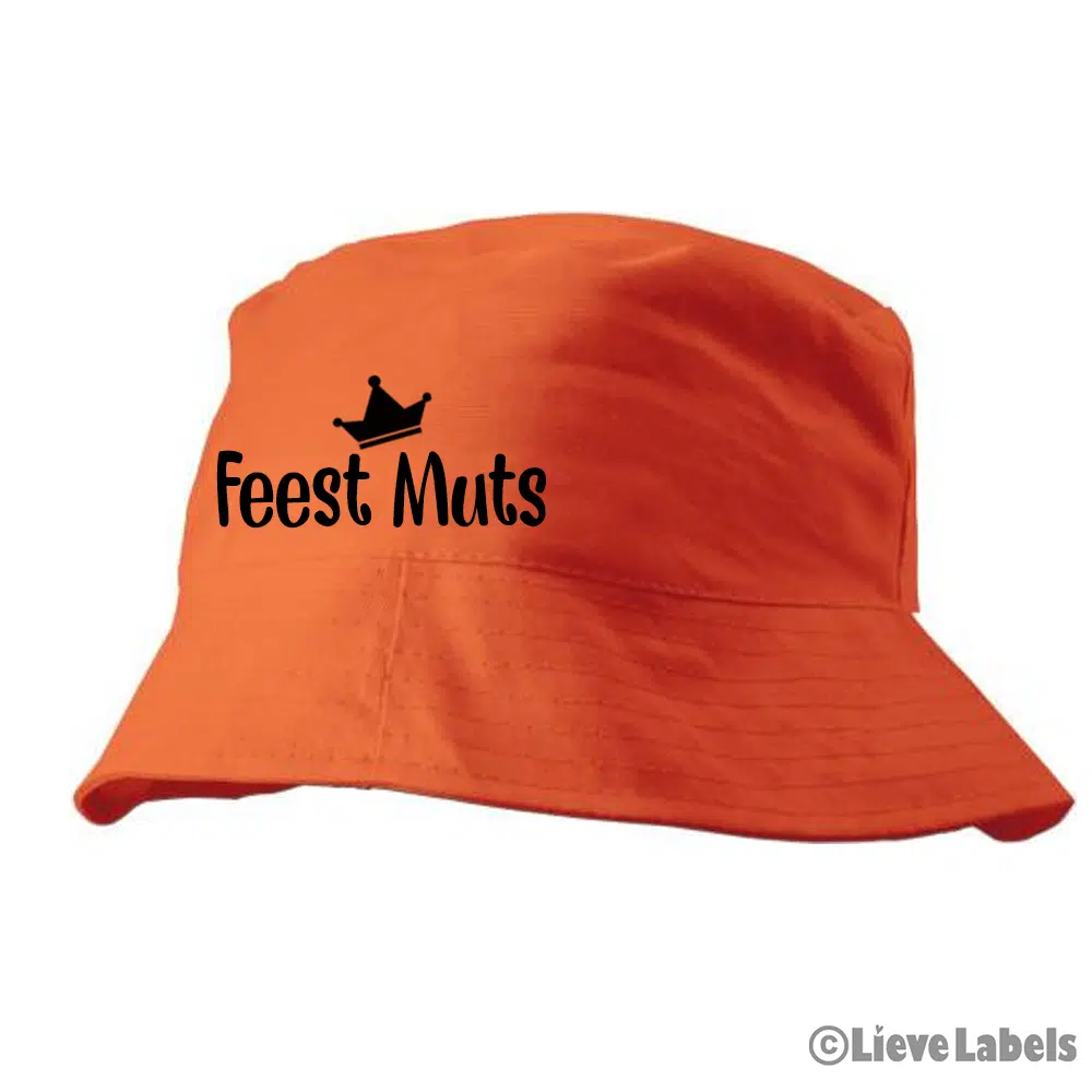 Hoedje-oranje-feestmuts