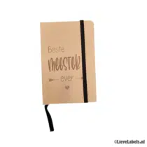Notitieboekje - Beste meester