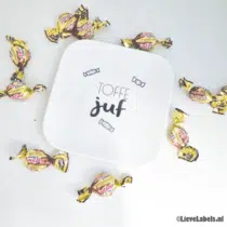 Bordje - Toffe Juf