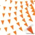 Vlaggenlijn oranje - 10 meter
