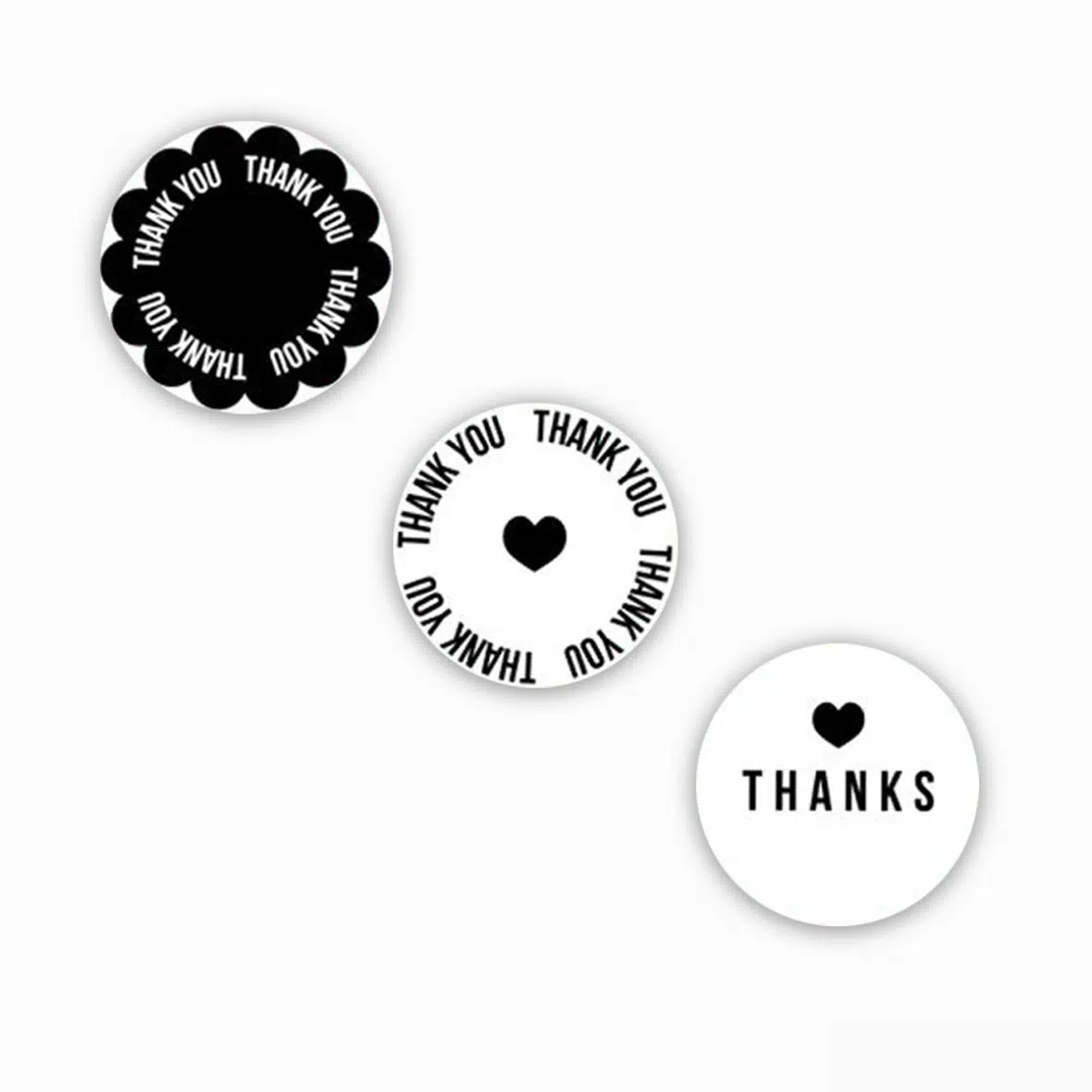 Stickers – Thank you | 10 stuks