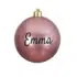 Kerstbal met naam