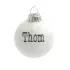 Kerstbal met naam