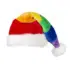 Kerstmuts met naam - regenboog