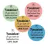 Traktatie sticker - Toedeloe