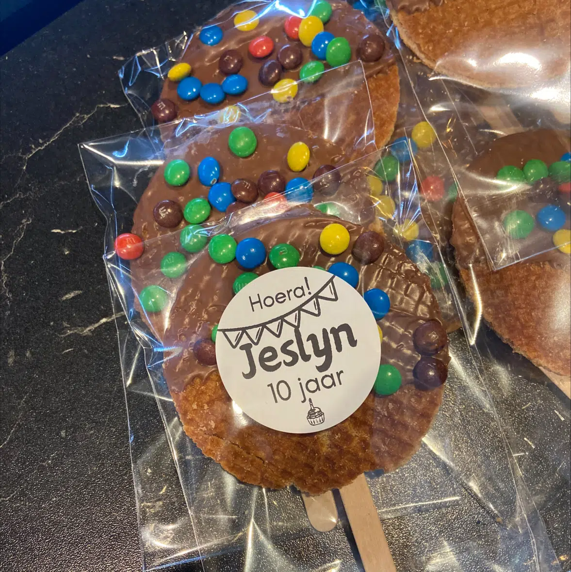 Trakteren-stroopwafel