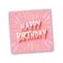 Wijn etiket - Happy Birthday