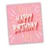 Wijn etiket - Happy Birthday
