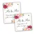 Wijn etiket - Mr & Mrs