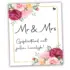 Wijn etiket - Mr & Mrs