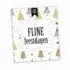 Wijn etiket - Fijne feestdagen feestelijk