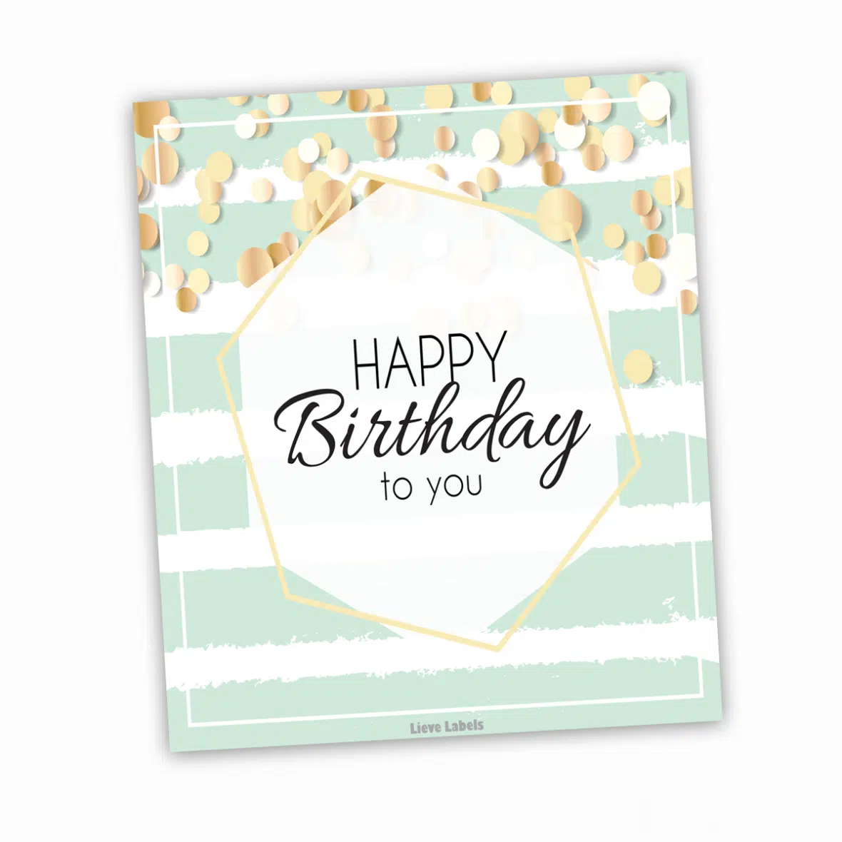 Wijn etiket – Happy Birthday to you