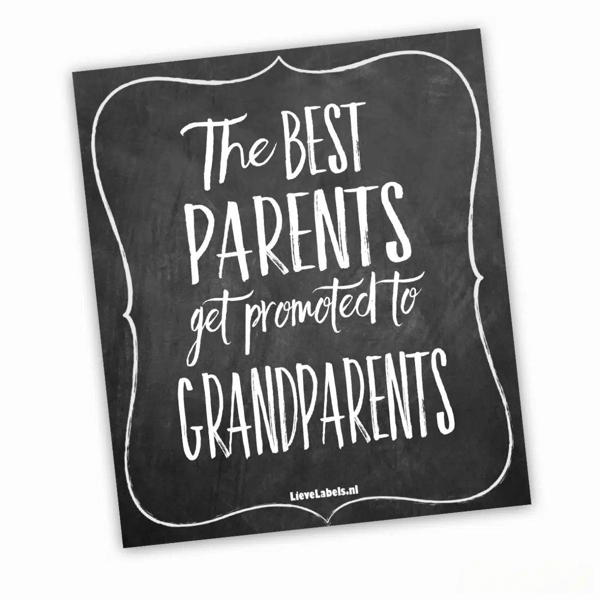 Wijn etiket – Grandparents