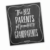 Wijn etiket - Grandparents