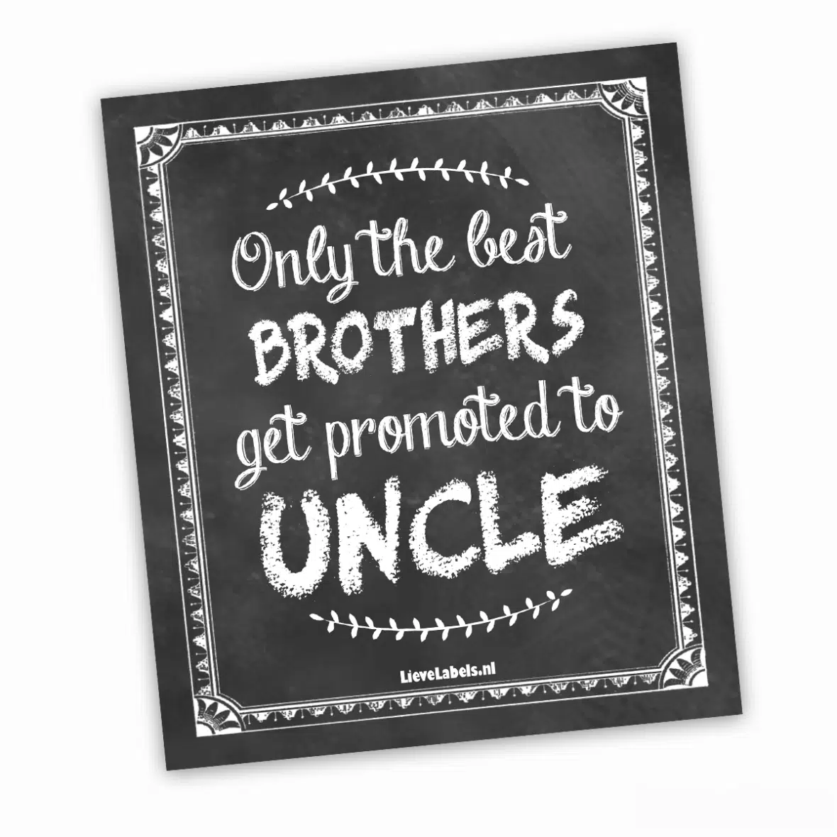 Wijn etiket – Uncle
