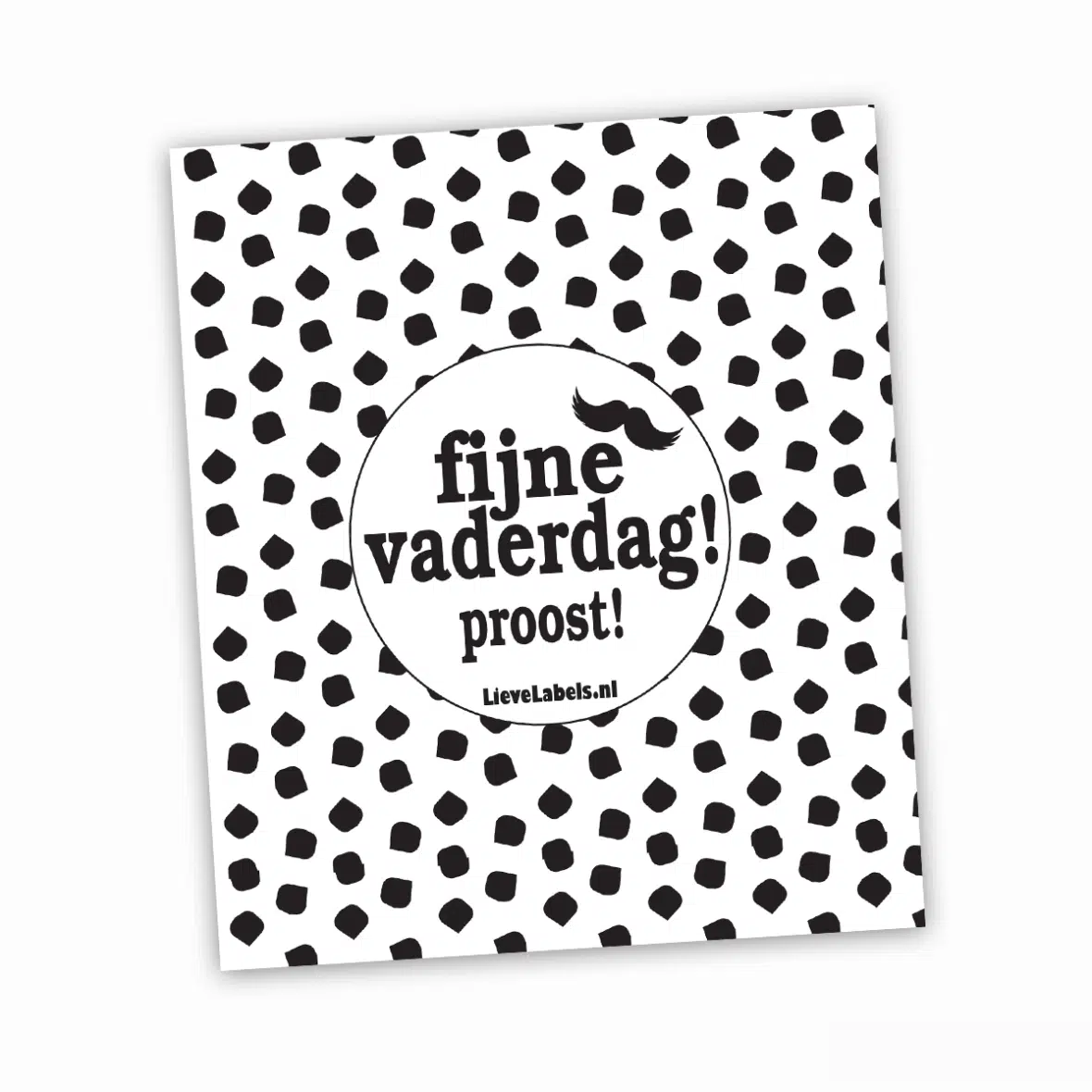 Fles etiket – Fijne Vaderdag