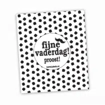 Fles etiket - Fijne Vaderdag