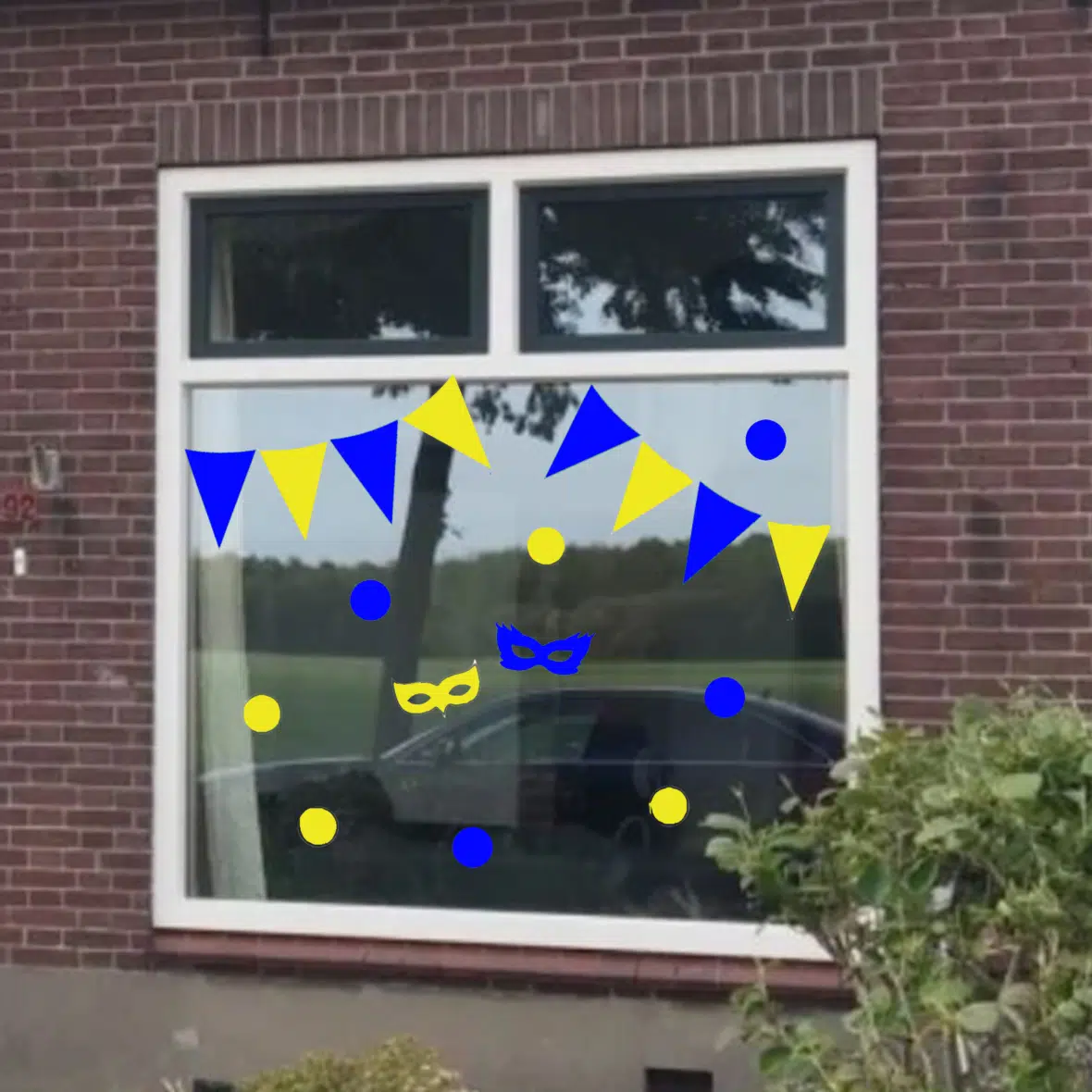 CarnavalRamenBlauwGeel
