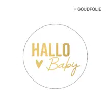 Stickers - Hello Baby | 10 stuks