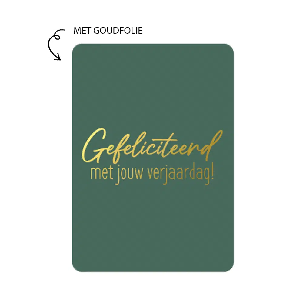 Wenskaart – Gefeliciteerd met jouw verjaardag