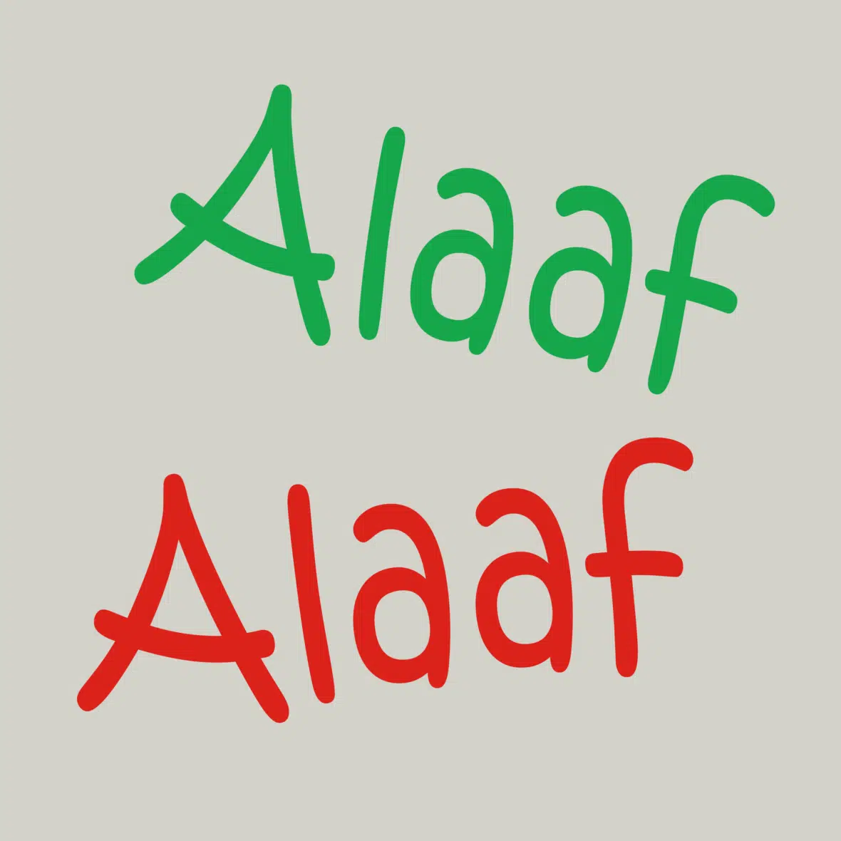 Herbruikbare statische raamsticker – Alaaf Rood/Groen